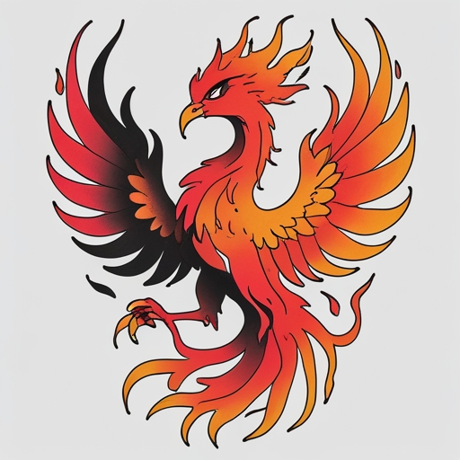 Phoenix’s Embrace of Fire