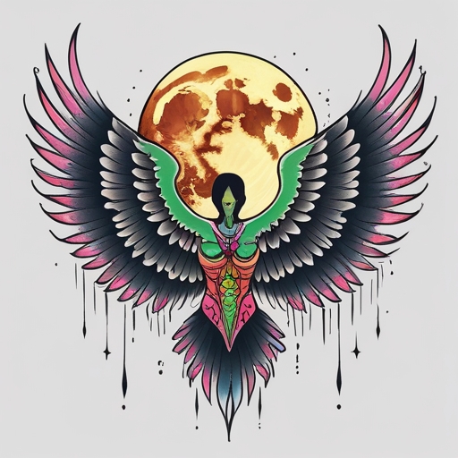 Moonlit Wings of Destiny