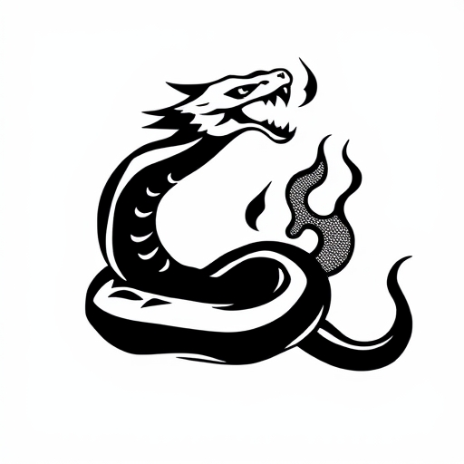 Sacred Serpent’s Silent Flame