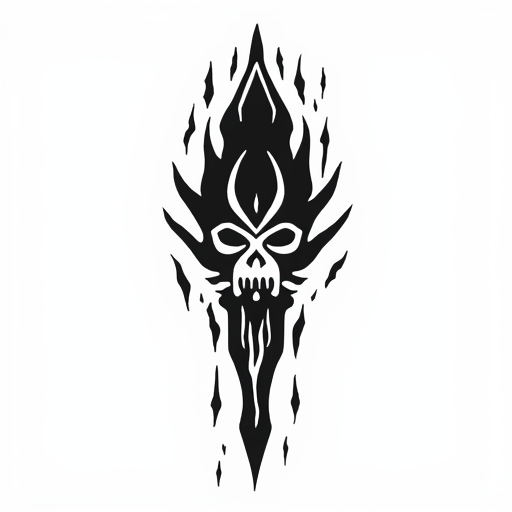 Crimson Nightfall Tattoo idea