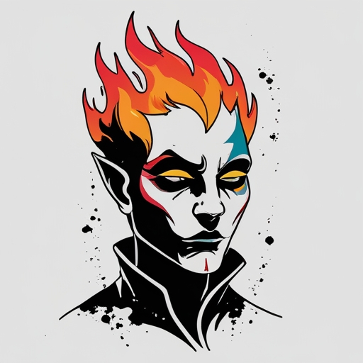 Frostfire’s Shadow Tattoo idea