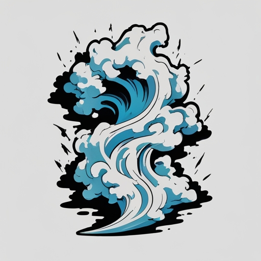 Silver Storm Tattoo idea