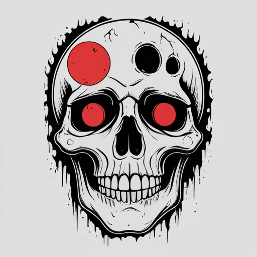 Whispers of the Blood Moon Tattoo idea