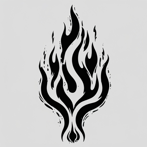 Whispers of the Sacred Flame Tattoo idea