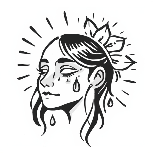 Tears of Heaven Tattoo idea