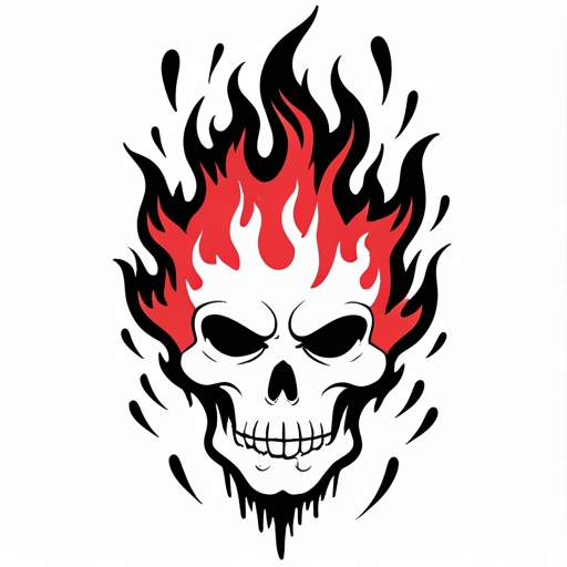 Crimson Firestorm Tattoo idea
