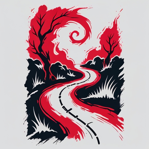 Crimson Path Tattoo idea