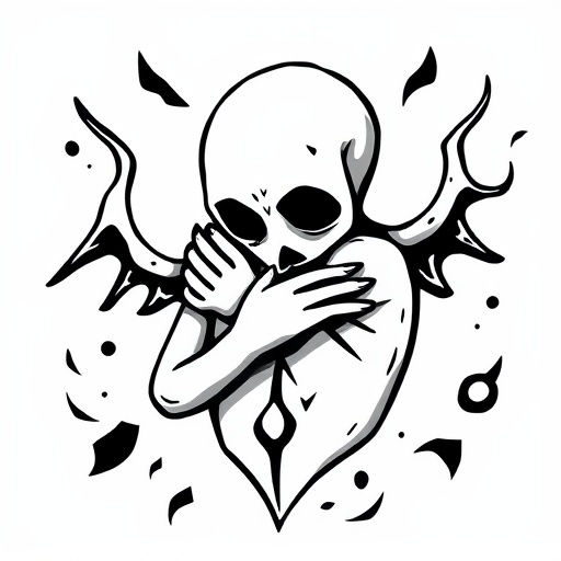 Soul’s Shattered Embrace Tattoo idea