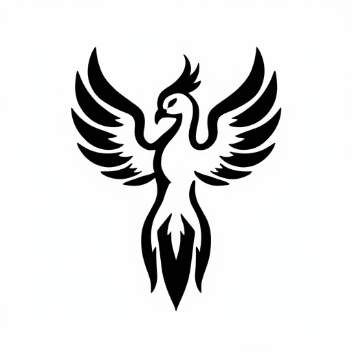 Phoenix’s Flame’s Embrace Tattoo idea