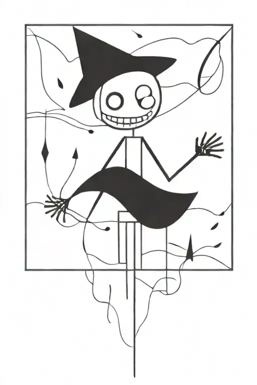 Darkness Inspired Tattoo Featuring