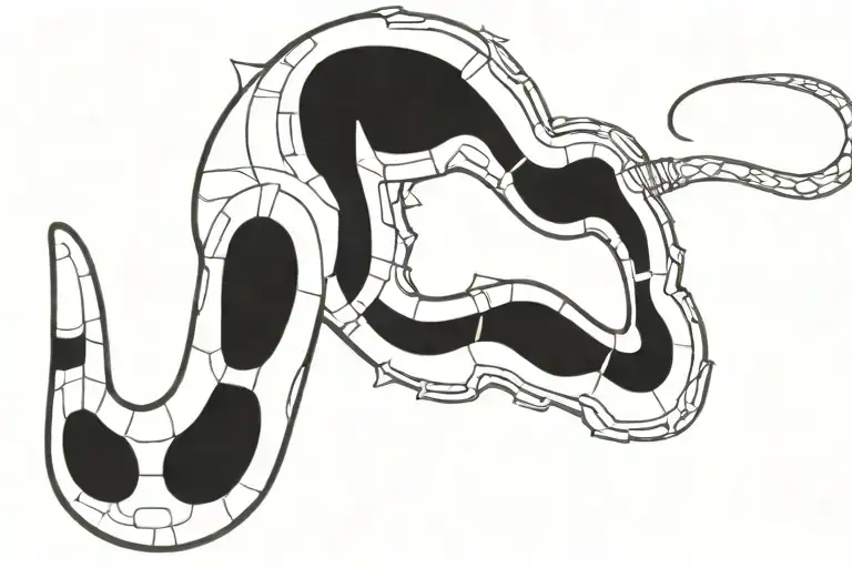 Steampunk Gear Work Robotic Cyborg Cobra Snake