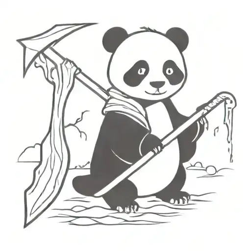 Panda Grim Reaper