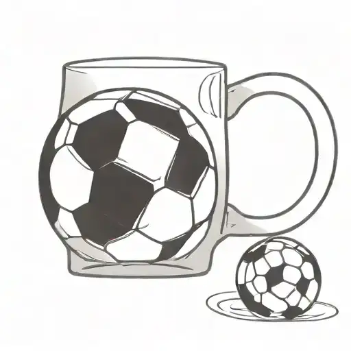 Soccer Ball Beer Mug