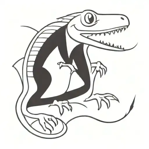 Cartoon Lizard
