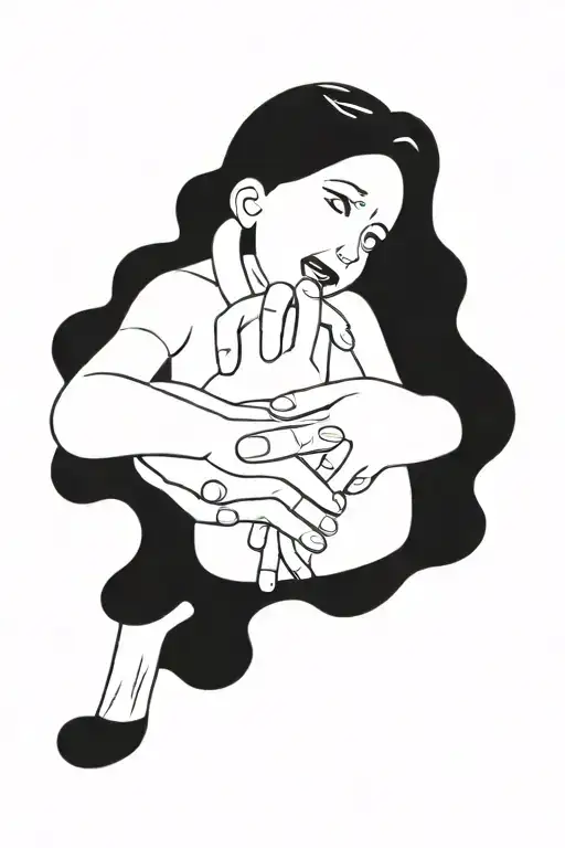 Lesbian Hand Choking Each