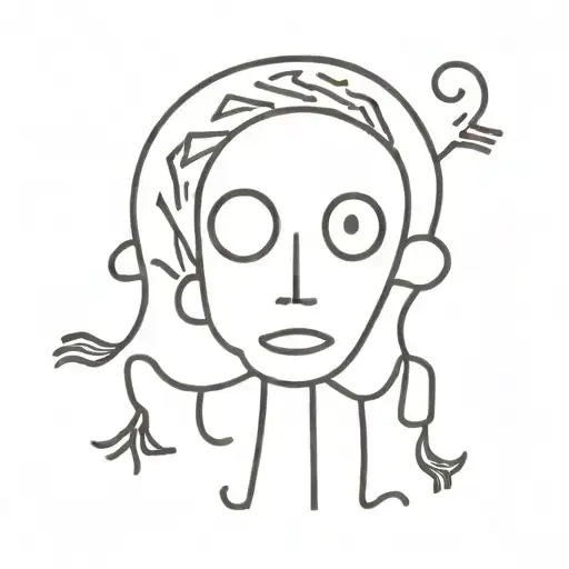 Creative Tattoo Representing The Soul Of The Artist