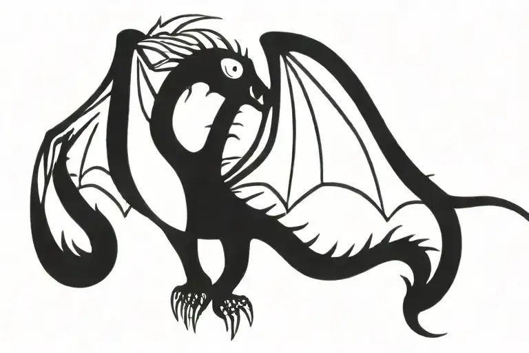 Dragon Flying