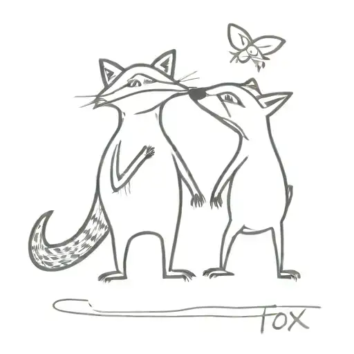 Badger And Fox