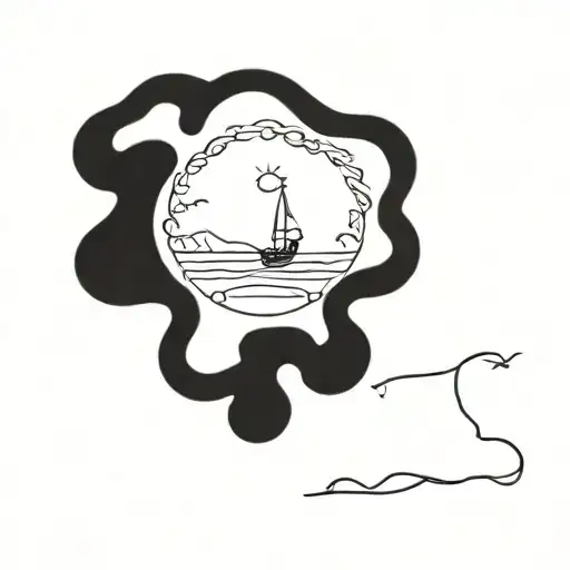 Irish Isle With Leprecaun