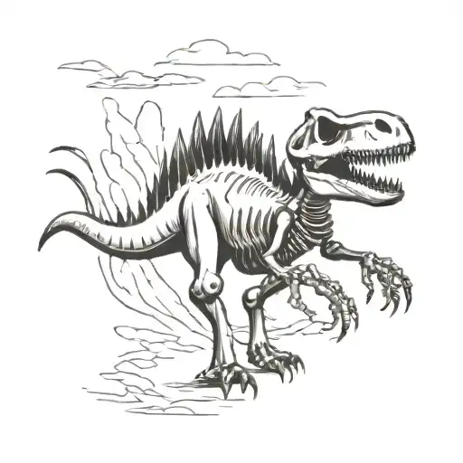 Dinasor T Rex Skeleton