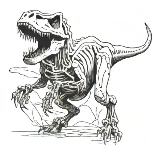 T Rex Skeleton