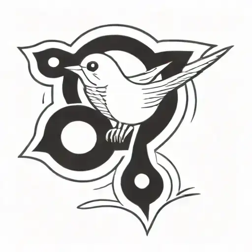 Swallow In The Form Of Holy Script