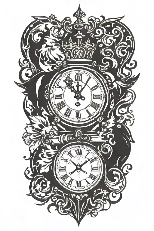 Clock Crown Diamond