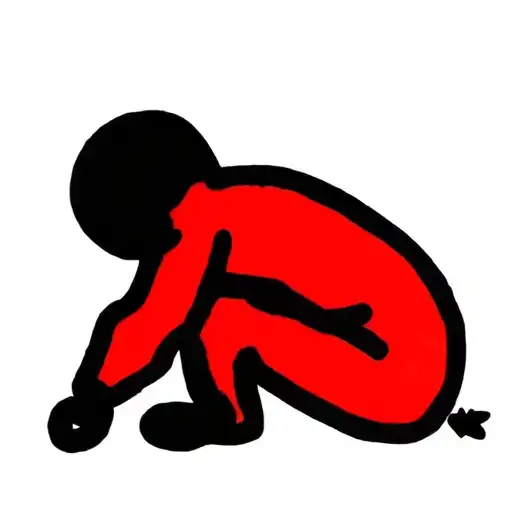 Black With Red Accents Outline And Random Theme