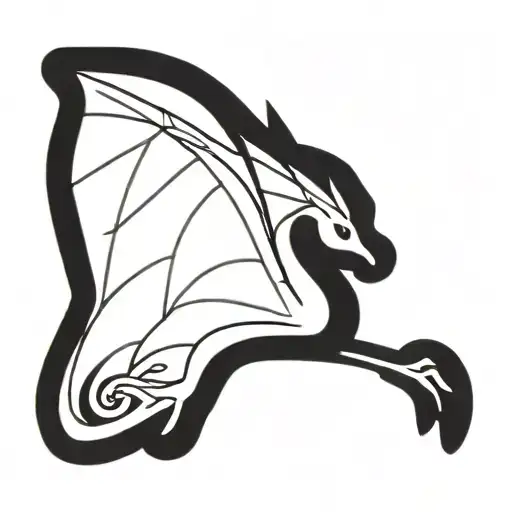 Dragon With Wings