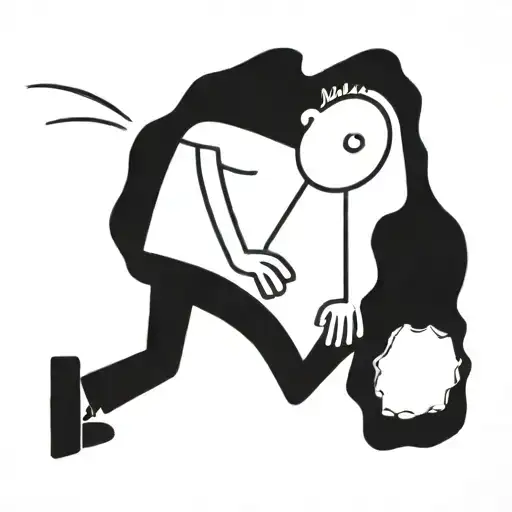 Man Falling Hole Funny