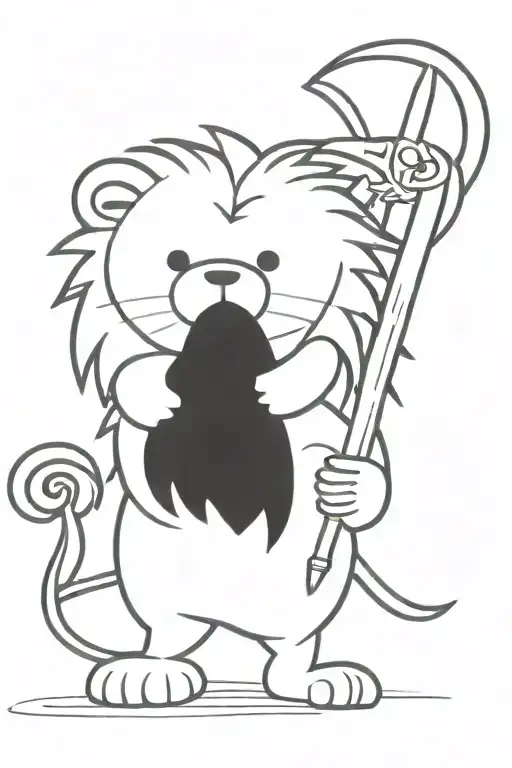 Lion And Sword
