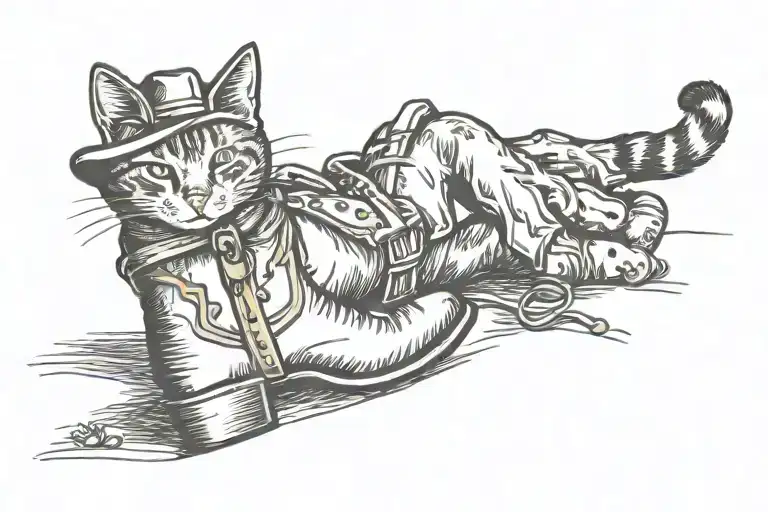 Cowgirl Cat Boots