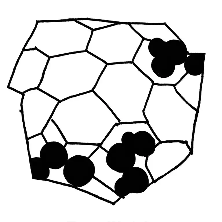 Hexagon Pattern With Empty Space