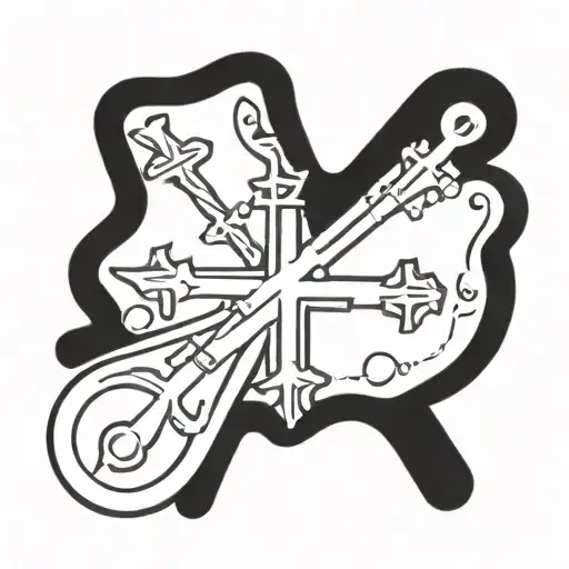 Githic Cross Pendant