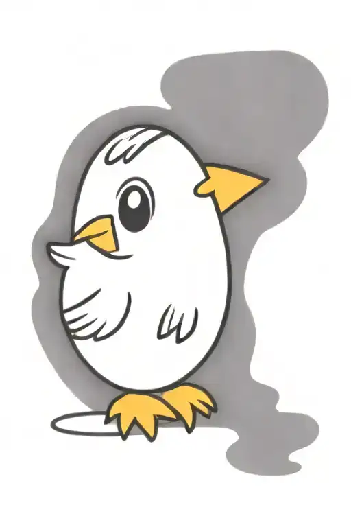 Baby Chick Wrapped Wearing Cowboy Hat