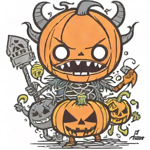 Kawaii Halloween Monster War