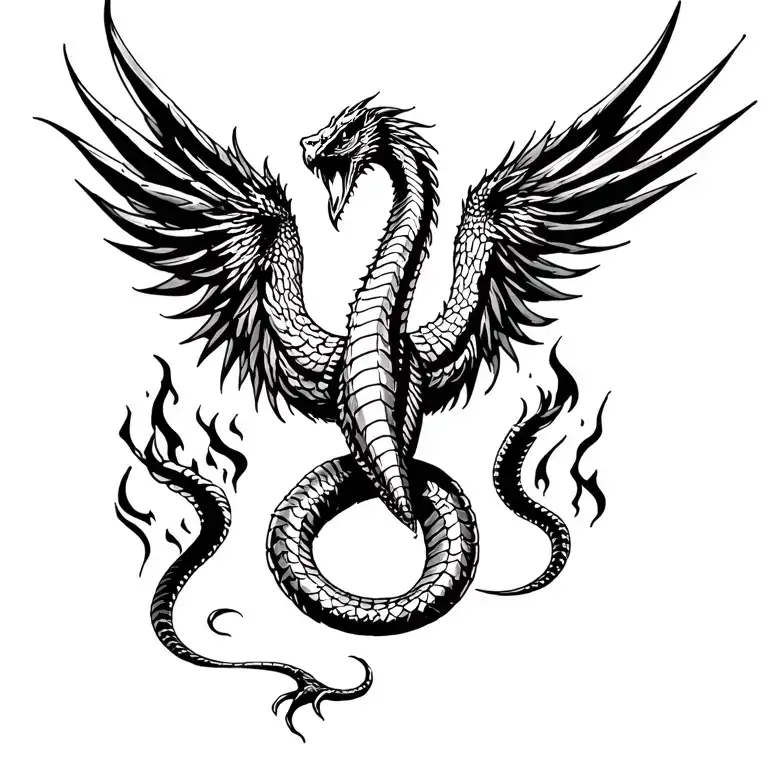 Cobra Phoenix Rising From The Ashes