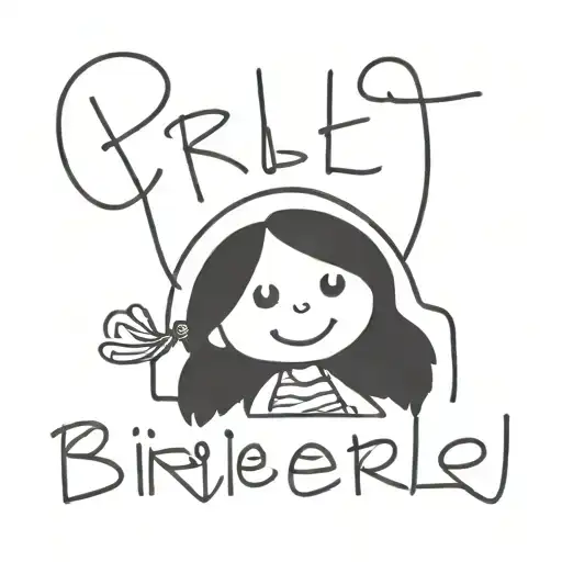 Brielle Name Written
