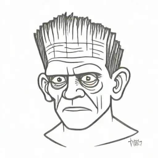 Frankenstein Portrait