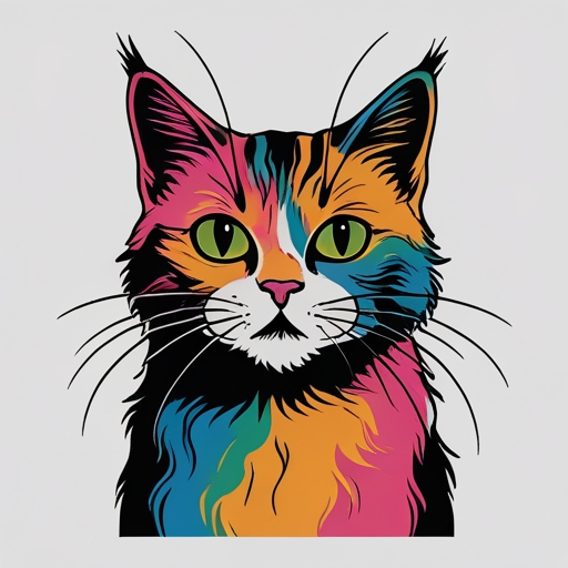 Colorful Cat