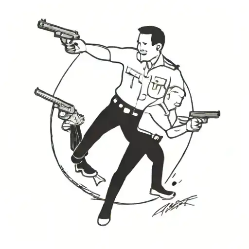 New Zealand Police Officer Being Shot In The Head By A Revolver