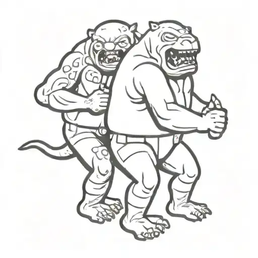 Nz Police Officers Being Eatin By A Pit Rancor