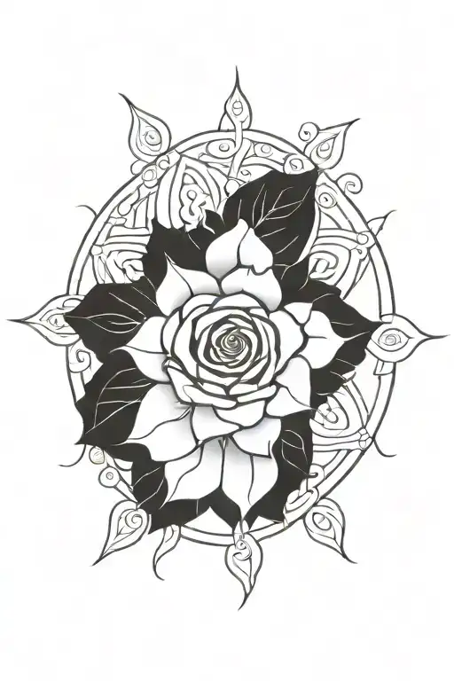 Mandala Rose