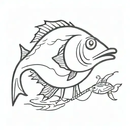 Fish With A Cigarette