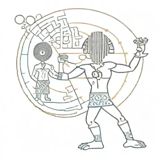 Aztec Atlas Holding The World