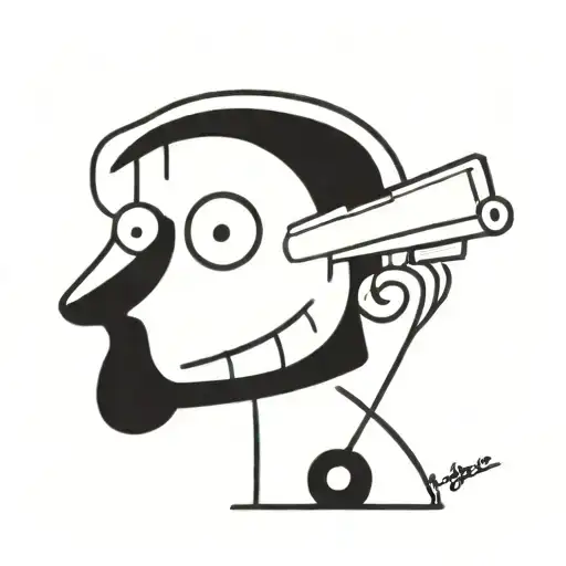 A Gun With Eyes Closed