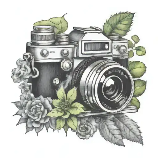 Camera Sitting In Smoke