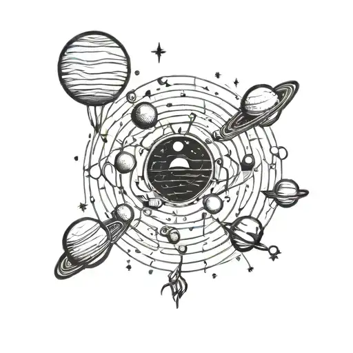 Galaxy Themed Solar System