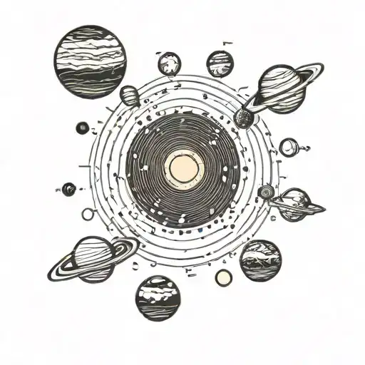 Galaxy Themed Solar System