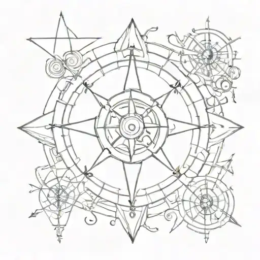 Heraldry And Compass